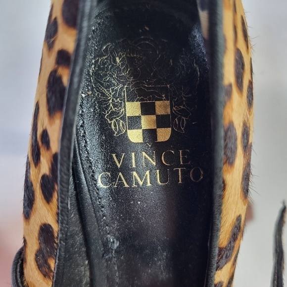 Vince Camuto Animal Print Heels - Picture 6 of 6